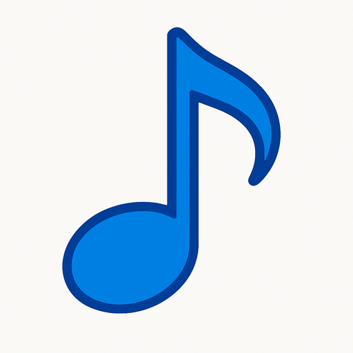 2D do notasini mavi renkte golgesiz hazirla.
In-Game asset.  2d.  High contrast.  No shadows