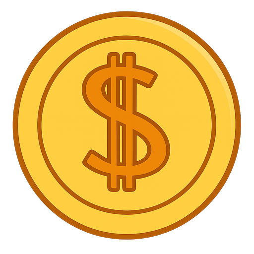super mario coin. No background. Transparent background. Blank background. No shadows. 2d. In-Game asset. flat