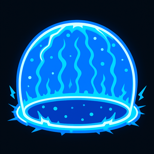 force feild.
In-Game asset.  2d.  High contrast.  No shadows