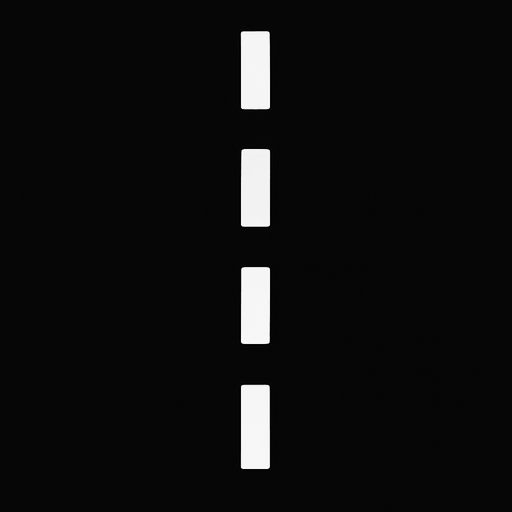 Let the lines be white