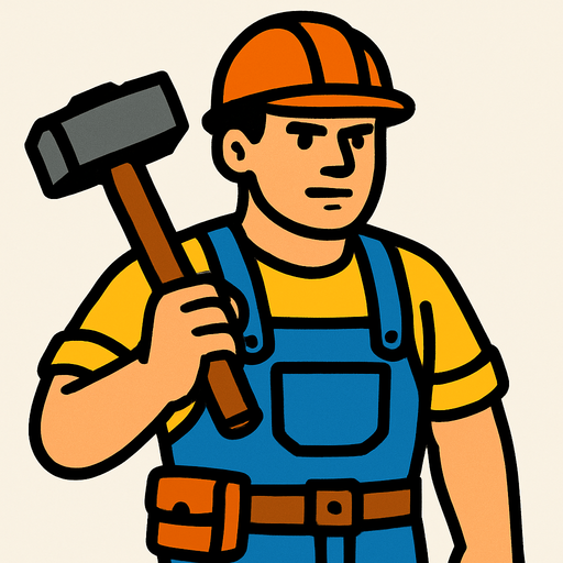 Worker.
In-Game asset.  2d.  High contrast.  No shadows