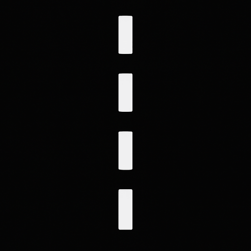 Let the lines be white