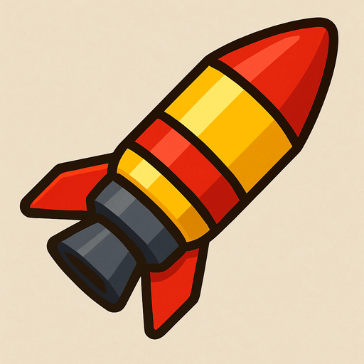 Survivor.io style 2D missile rocket made by HABBY PTE. LTD.