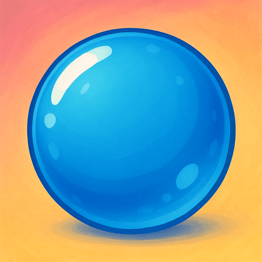 Blue bubble