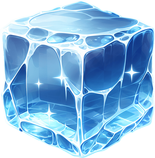 Ice.
Single Game Texture.  In-Game asset.  2d.  Blank background.  No shadows