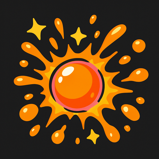 Bubble explode FX.
In-Game asset.  2d.  High contrast.  No shadows