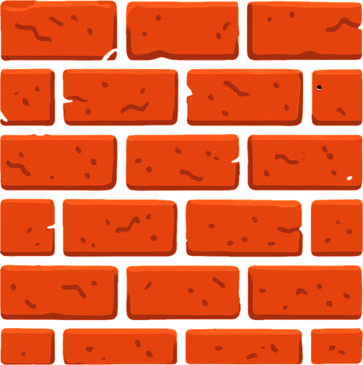 Brick texture.
In-Game asset.  High contrast.  No shadows
