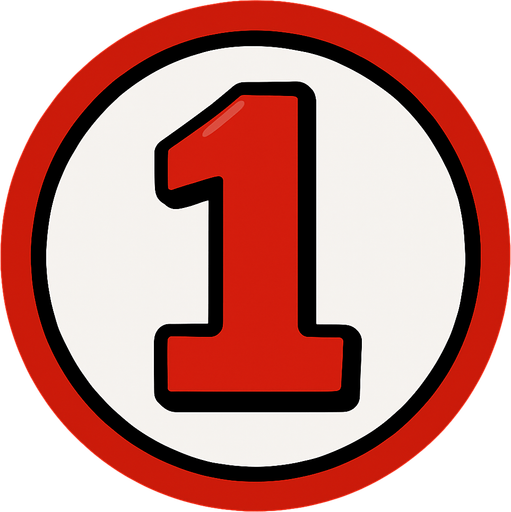 En lugar del numero 2 un numero 1