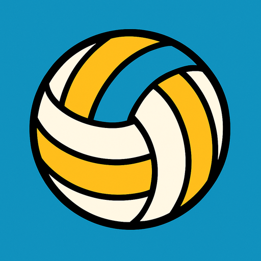 volley ball.
In-Game asset.  2d.  High contrast.  No shadows