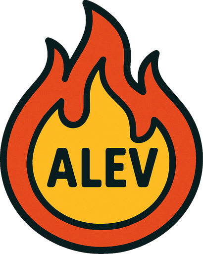 Alev.
In-Game asset.  2d.  High contrast.  No shadows