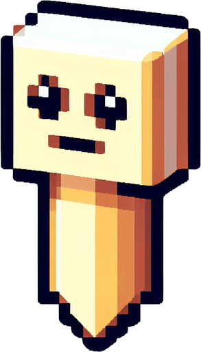 paper peg
Single Game Texture. In-Game asset. 2d. Blank background. High contrast. No shadows. pixel. 8 bit