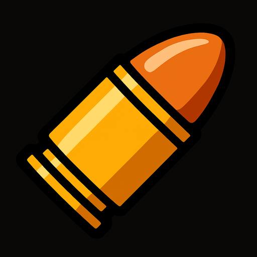 Mermi.
In-Game asset.  2d.  High contrast.  No shadows