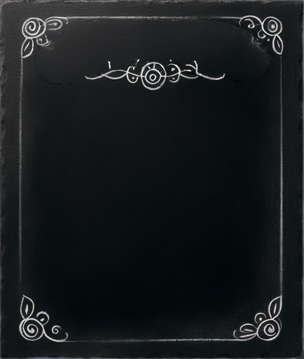 Text "NOVICE BLEND" in chalk