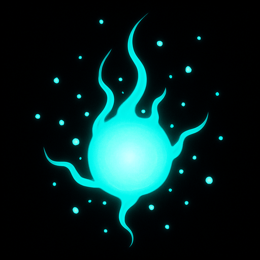 luminescentParticleAlt.
In-Game asset.  2d.  High contrast.  No shadows