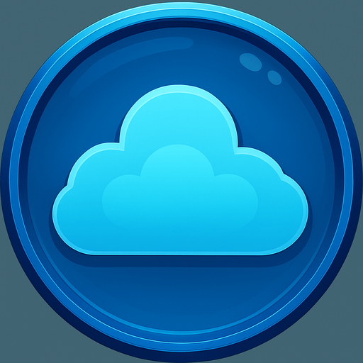 Açık mavi yap içerisine bulut koy bulut da aynı renk olsun