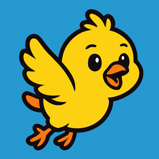 hava civcivi.
In-Game asset.  2d.  High contrast.  No shadows