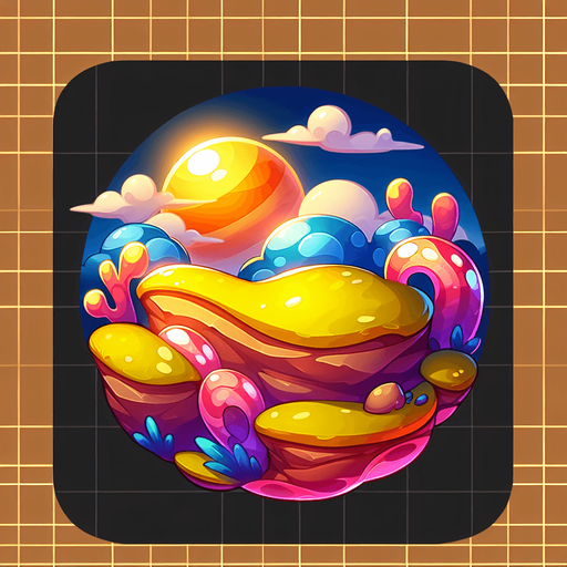 cartone animato.
Single Game Texture. In-Game asset. 2d. Blank background. High contrast. No shadows.