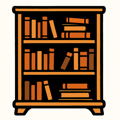 shelf.
In-Game asset.  2d.  High contrast.  No shadows