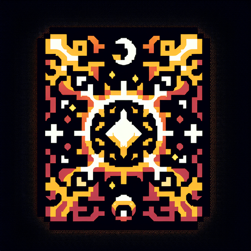 Mana_icon pixel.
Single Game Texture. In-Game asset. 2d. Blank background. High contrast. No shadows.