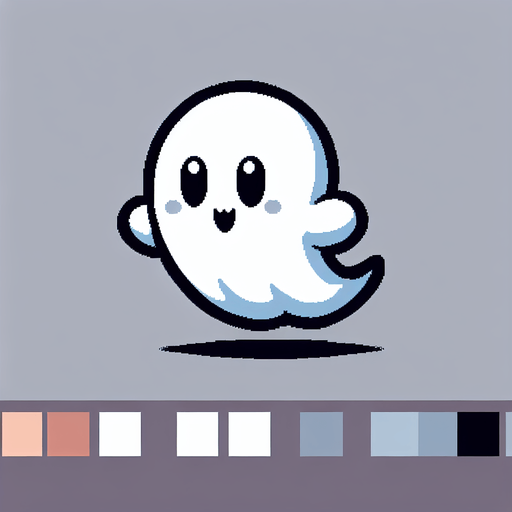 hayalet caspera benzemeli.
Single Game Texture.  In-Game asset.  2d.  Blank background.  High contrast.  No shadows