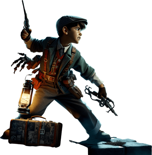 Horror player.
Monster hunter boy fearless