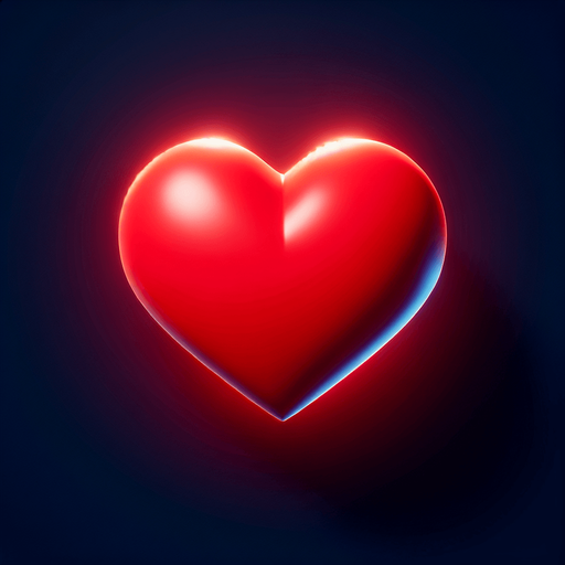 düz kırmızı kalp.
Single Game Texture.  In-Game asset.  2d.  Blank background.  High contrast.  No shadows