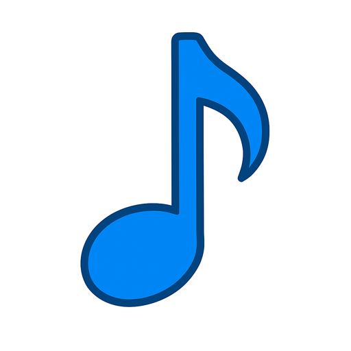 2D do notasini mavi renkte golgesiz hazirla.
In-Game asset.  2d.  High contrast.  No shadows