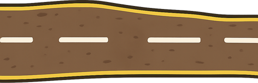 şerit çizgileri olan bir zemin yapabilirmisin
. No background. Transparent background. Blank background. No shadows. 2d. In-Game asset. flat