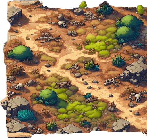 Add more scenery such as trees and rocks