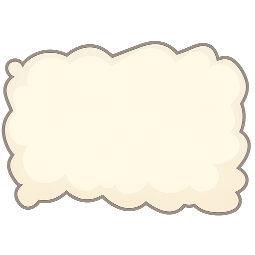cloud. No background. Transparent background. Blank background. No shadows. 2d. In-Game asset. flat