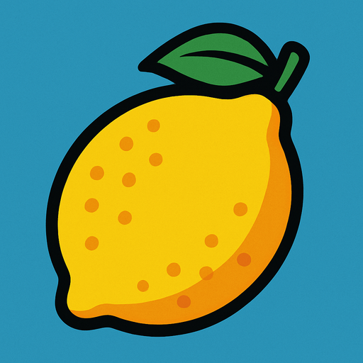 make the lemon.
In-Game asset.  2d.  High contrast.  No shadows