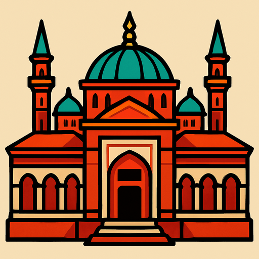 Osmanlı sarayı.
In-Game asset.  2d.  High contrast.  No shadows