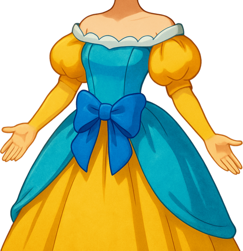 colorful and diffrerent princes style