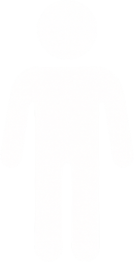 white people icon.
In-Game asset.  2d.  High contrast.  No shadows