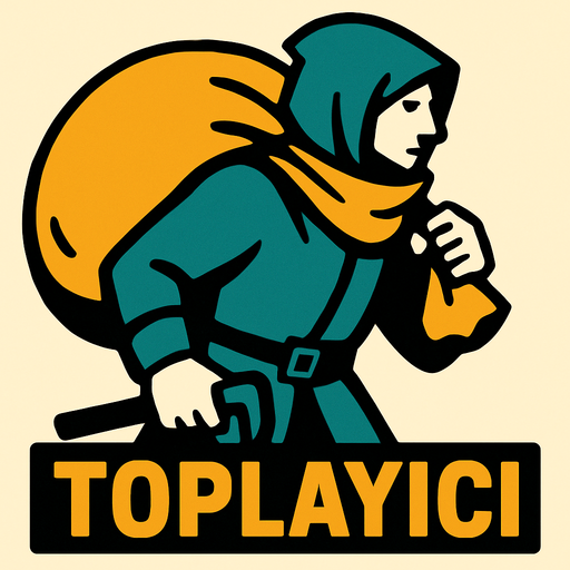 Toplayıcı.
In-Game asset.  2d.  High contrast.  No shadows