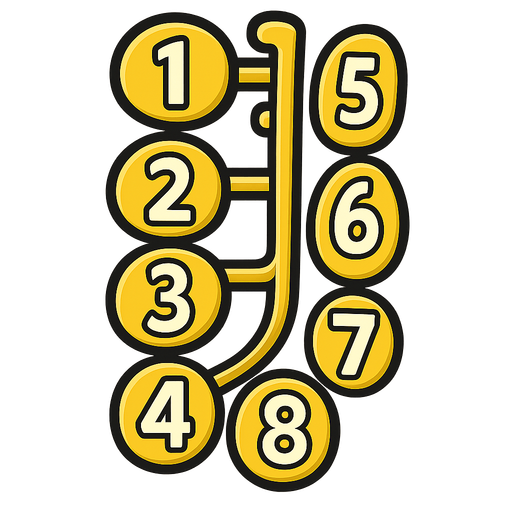 Add number 5 to painted area