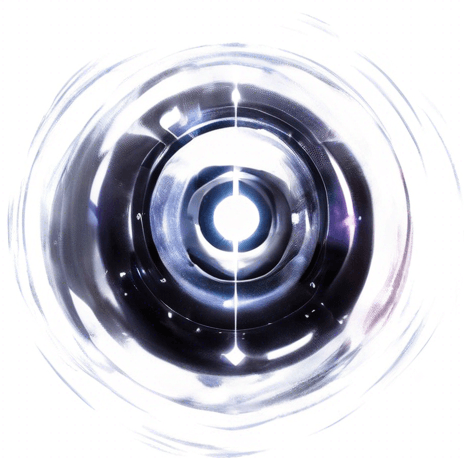 More mystical orb like see-through material