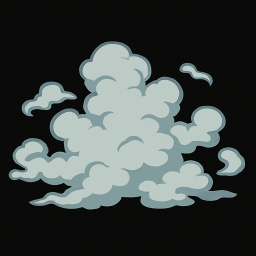 fog.
In-Game asset.  2d.  High contrast.  No shadows