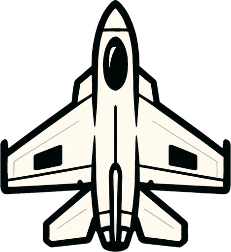 beyz savaş uçağı 2d.
In-Game asset.  2d.  High contrast.  No shadows