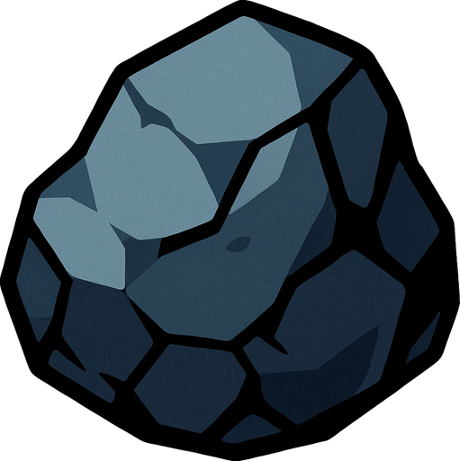 Taş.
In-Game asset.  2d.  High contrast.  No shadows