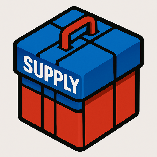 War dropbox a bird view blue and red. In-Game asset. 2d. High contrast. No shadows.
In-Game asset.  2d.  High contrast.  No shadows