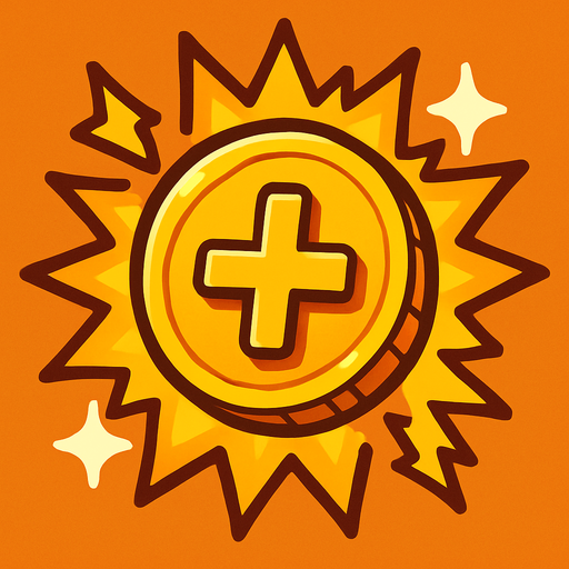 + gain coin effect.
In-Game asset.  2d.  High contrast.  No shadows