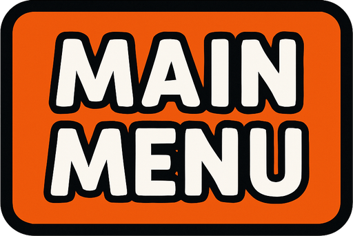 make a main menu button.
In-Game asset.  2d.  High contrast.  No shadows