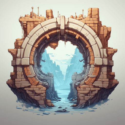 giant wall
Pixel art, 16 bit, isometric, SNES, top-down, no background, white background, low resolution, symmetrical