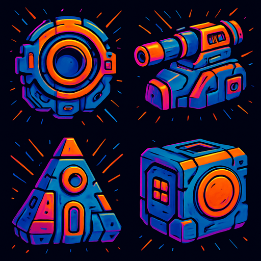 Similar images like this one, and different shapes.