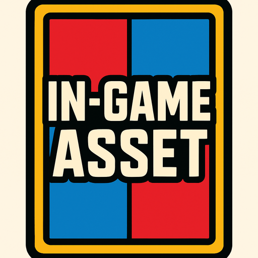 card front.
In-Game asset.  2d.  High contrast.  No shadows