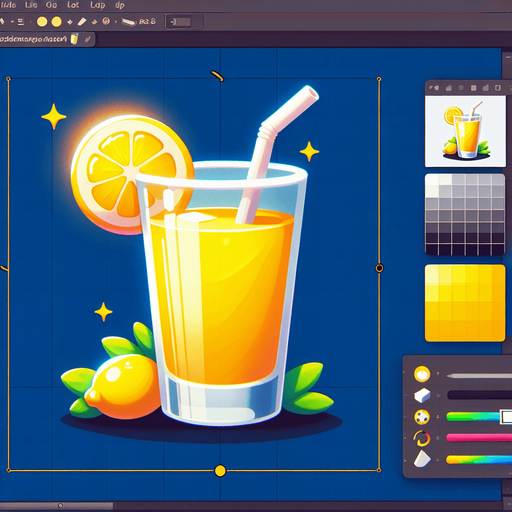 A nice glass of freshly made lemonade..
Single Game Texture. In-Game asset. 2d. Blank background. High contrast. No shadows.