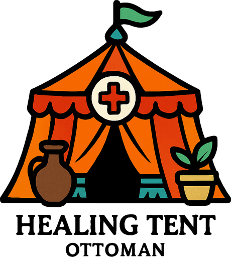 HEALING TENT OTTOMAN.
In-Game asset.  2d.  High contrast.  No shadows