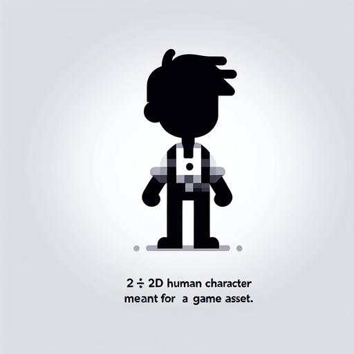 human.
Single Game Texture. In-Game asset. 2d. Blank background. High contrast. No shadows.