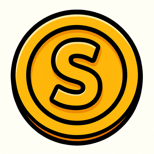 coin.
In-Game asset.  2d.  High contrast.  No shadows